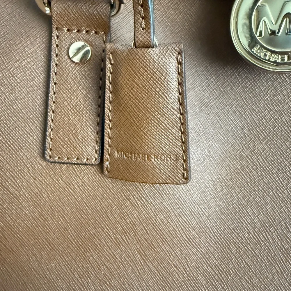 Michael Kors Tan Leather Satchel
